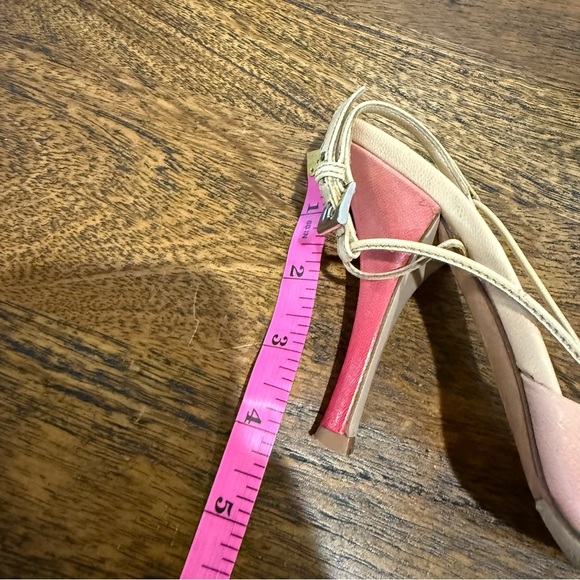 Prada Vintage Ombré Pink Slingback Pump Heels - Picture 9 of 16